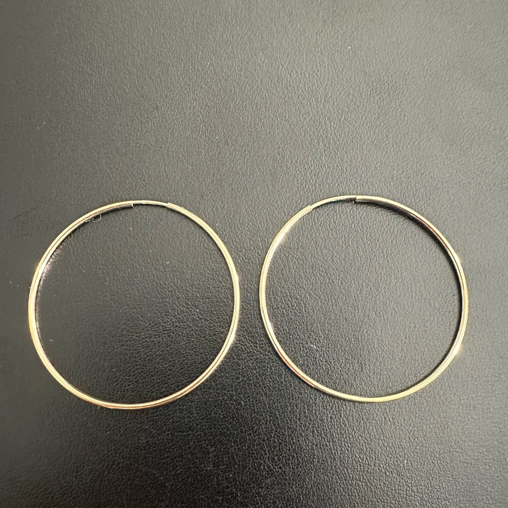 🎉SALE - 14K Yellow Gold Loren Stewart Nakita Hoops